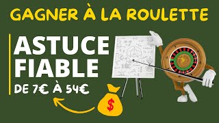 MÉTHODE ROULETTE DES NUMÉROS - DE 7€ à 54€ (NUMÉROS PLEINS)