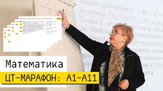 Разбор ЦТ и РТ 2019 по математике | А1-А11