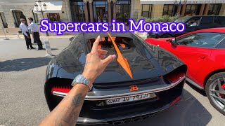 Supercars in Monaco