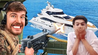 Destroy the $10 Billion YACHT @MrBeast