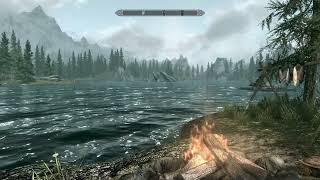 Skyrim: The True Audio Experience - Listen To The Fireplace In The Real Time