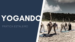 Prática Praia do Estaleiro | Yogando Brasil