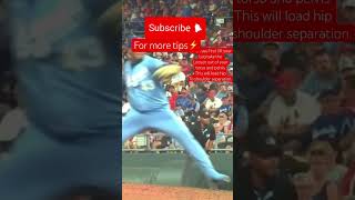 Unlocking the secrets to Effortless pitching | Baseball Tips #shorts #pitchingtips #pitching