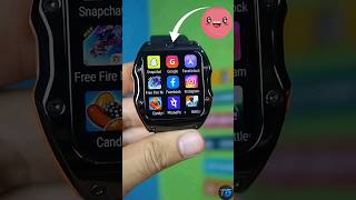 🏋️Powerfull 4G android Smartwatch with dual Camera 📸 Bgmi, Free All app working ✅