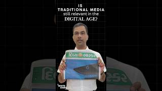 Is traditional media still relevant in the Digital Age? #healthcaremarketing #shortsvideo