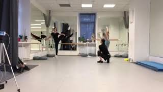 Ballet master class Yulia Makhalina