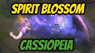 Spirit Blossom Cassiopeia Skin Spotlight - League of Legends Skin Review