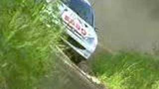 Gronholm testing early Peugeot 206 WRC 99