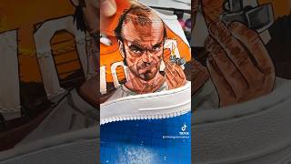 Who’s your favourite GTA5 character? #customshoes #art #af1 #gta5 #gta #angelusdirect #custom