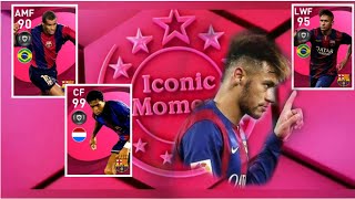 iconic moment: Barcelona pack opening | pes 2021 mobile |