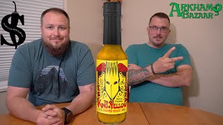 The King in Yellow - Hastur Habanero by Arkham Bazaar | Scovillionaires Hot Sauce Review # 179