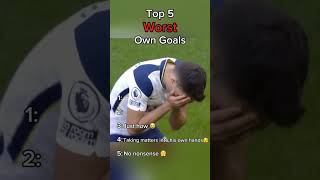 #WorstOwnGoals #Top5OwnGoals #OwnGoalFails #CristianoRonaldo #Messi#Mbappe #fyp #foryou #football