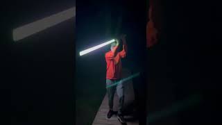 Enhanced Blue Duel Star #lightsaber #starwars #shorts