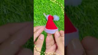 Cute gifts 🎁 / Christmas hairclips Idea #hacks  #crafts #5minutecrafts #diy #furshorts