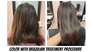 Hair Color with Brazilian Treatment - 11 N + 0.66 hair dye