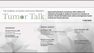 Tumor Talk - JNO & Lenox Hill Neurosurgery: Supraorbital Approaches for Anterior Fossa Meningioma