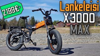 Kahden moottorin voimaa: Lankeleisi X3000 Max esittely