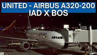 TRIP REPORT | United Airlines - Airbus A320-200 - Washington Dulles (IAD) to Boston (BOS) | Economy