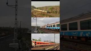 Golden Hour Trains in Barkheda Budni Ghats #youtubeshorts #viral #indianrailways #train #shortvideos