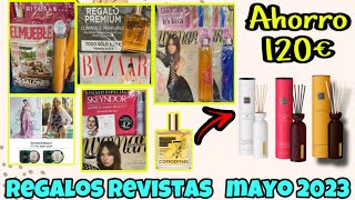 REGALOS REVISTAS MAYO AHORRO DE 120€