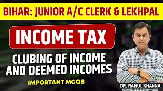 Income From Other Sources | MCQs | Income Tax | Bihar Junior Account Clerk & Lekhpal