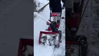 Toro snowhound snowthrower snow cleaner winter 🥶