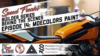 Painting the Honda CX500 with Flat Tracker Moe Colors 'Speed Freaks' Builder Series Part 14