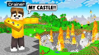 My Minecraft CASTLE Was COMPLETELY BLOWN UP! (Cherry Island)