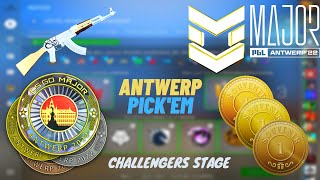 ANTWERP PICK'EM CHALLENGE for PGL MAJOR Challengers Stage!!