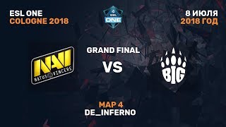 Na Vi vs BIG [ESL One Cologne 2018] Grand final - map4 - de inferno