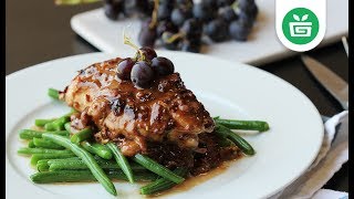 PALEO || Chicken with Green Beans and Thomcord Grapes