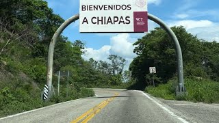 Llegando a Chiapas y narrando lo que nos pasó en el camino, con los amigos los imponentes