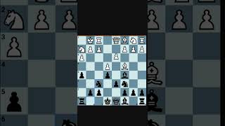 YOU CAN'T BELIEVE THIS SACRIFICE 😱😱. AMAZING CHECKMATE BY BLACK. #chess #shorts