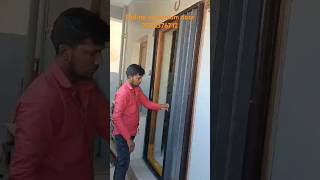 Aluminium dealer sliding door mosquito net door #shortvideo #shorts #rknaresh129#mosquitomesh