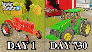 I SPENT 2 YEARS BUILDING A MILLION DOLLAR FARM | Farming Simulator