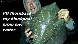 PB thornback ray low watering from Blackpool prom