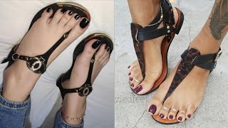 Very impressive content of summer wear flat sandals outfit ideas#2024 #flat#summer#collection