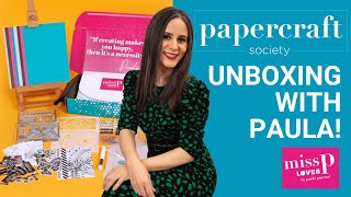 Papercraft Society UNBOXING! Box 57