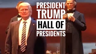 President Trump Audio Animatronic at Disney's Hall Of Presidents Magic Kingdom