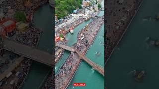 Haridwar Ganga Ghat|har har gange|#haridwar #wanderlustakash #gangaaarti