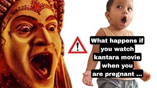 I watched kantara movie when I'm pregnant 😂🤣 #yt #twins #funny