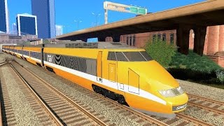 ►D◄ GTA SA: CJ jadi Masinis TGV Kereta Tercepat Didunia ►Beda Dari Yang Lain◄