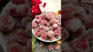 Sugared Cranberries #Shorts