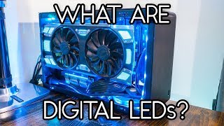 Installing Digital RGB LED Strips In A Tiny Gaming PC!