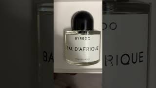 Scent of the day Byredo Bal D’ Africa’s. Summertime fragrance. Opulence in a bottle