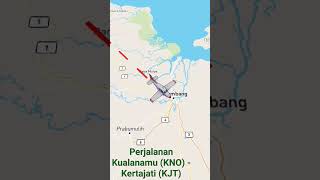 Perjalanan Kualanamu (KNO) - Kertajati (KJT) #medan #deliserdang #kualanamu #kertajati #majalengka