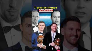 7 players who was robbed off the ballon d'or #football #ballondor #ballondor #soccer #shorts #watch