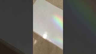 Rainbow beam reflection