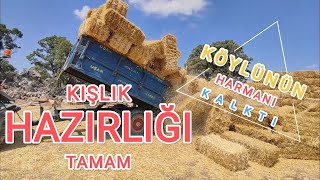 Köylü Harmandan Kalktı~Kışlık Yem İhtiyacımızı Stokladık