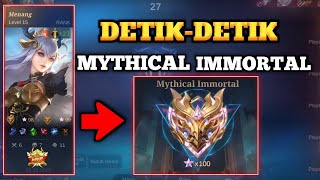 DETIK DETIK MYTICAL IMMORTAL TOP GLOBAL ODETTE DI AKHIR SEASON 31